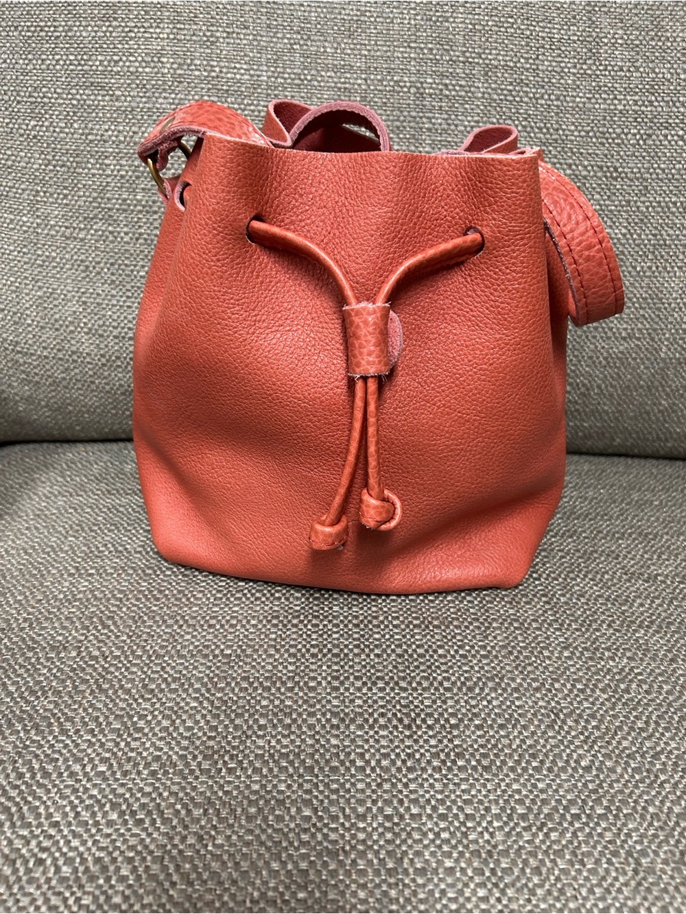 Portland Leather Original Small Bucket - Watermelon!!